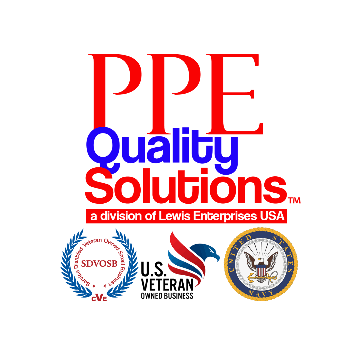Visit our site for PPE - a division of Lewis Enterprises USA